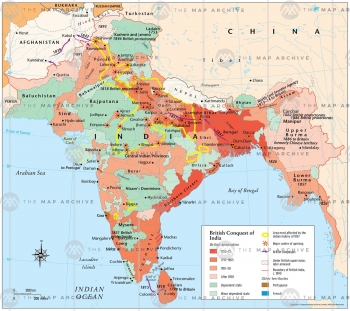 Inde,histoire,colonisation,empire britannique,british raj,empire moghole,invasions,musulmans