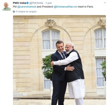 Inde,Macron,Modi,visite,Elysée