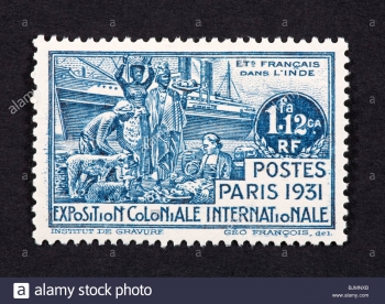 timbre-poste-de-l-inde-francaise-commemorant-l-exposition-coloniale-de-paris-1931-bjmnxb.jpg