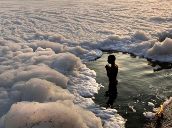 inde,pollution,rivières,yamuna,gange,polluants