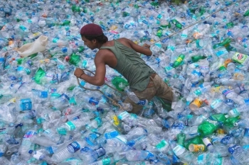 Inde,pollution,recyclage,plastique,interdiction,plastique à usage unique