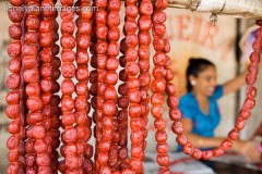 inde,cuisine,saucisse de goa,goa,oignons,pommes de terre